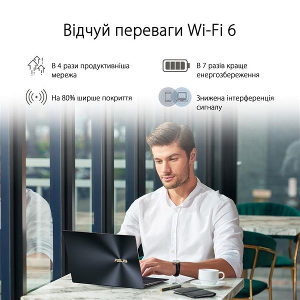 Бездротовий адаптер Asus USB-AX56 з підставкою-подовжувачем USB-AX56 фото