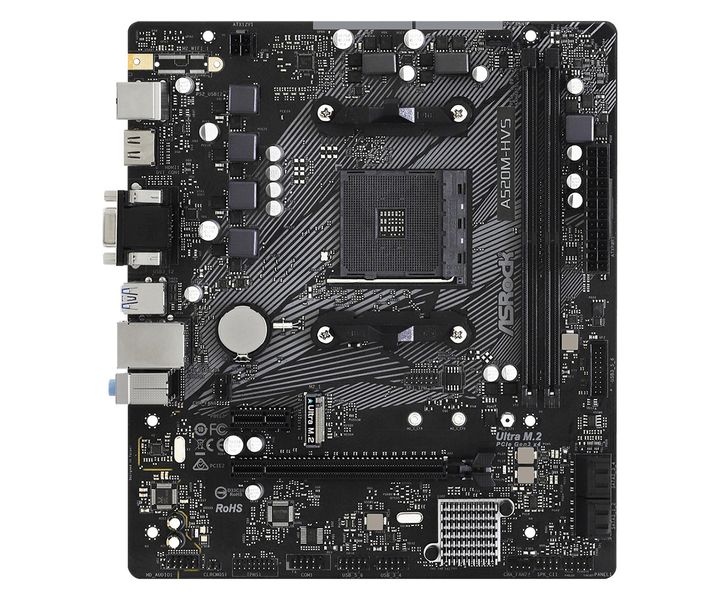 Материнська плата ASRock A520M-HVS Socket AM4 A520M-HVS фото