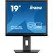IIYAMA 19" 5:4 TN РК монітор, 1280х1024, 3 мс (GTG), 250 кд/м2, 75 Гц, 1xHDMI/1xDP, SP 2x2 Вт, HAS (B1980S-B1)