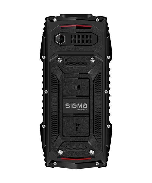 Мобільний телефон Sigma mobile X-treme AZ68 Dual Sim Black/Red X-treme AZ68 Black/Red фото