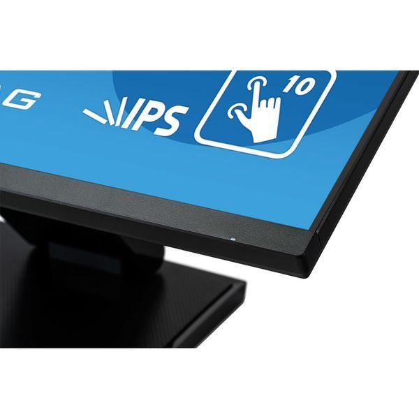 IIYAMA 23.8" 16:9 IPS сенсорний РК монітор, 1920х1080, 75 Гц, проекційно-ємністная технологія, 1xHDMI/2xUSB (T2454MSC-B2AG)