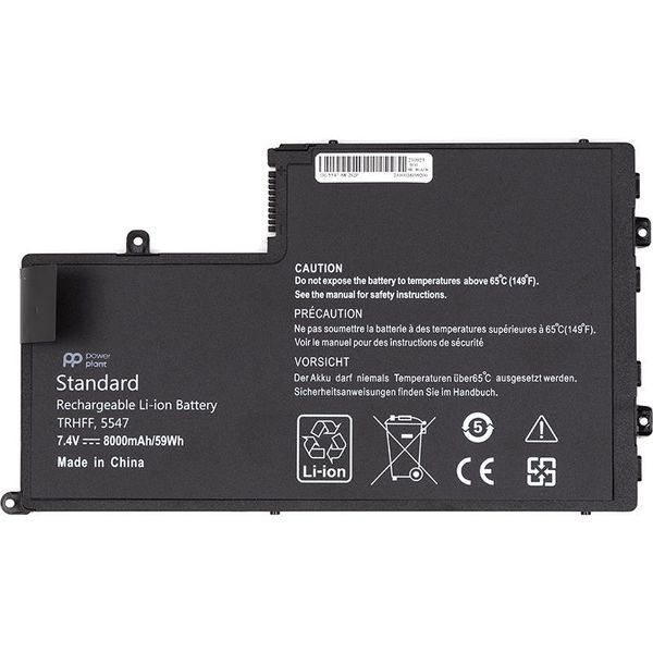 АКБ PowerPlant для ноутбука Dell Inspiron 15-5547 (TRHFF) 7.4V 8000mAh (NB441952) 508660 фото