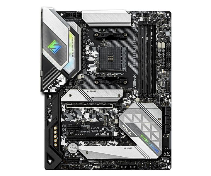 Материнська плата ASRock B550 Steel Legend Socket AM4 B550 Steel Legend фото