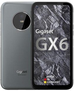Смартфон Gigaset GX6 IM 6/128 GB Dual Sim Titanium Grey (S30853H1528R111) S30853H1528R111 фото