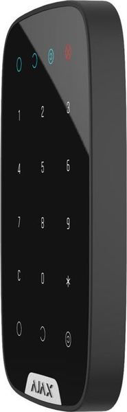 Бездротова сенсорна клавіатура Ajax KeyPad Black (8722.12.BL1/38248.12.BL1) 8722.12.BL1 фото