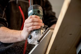 Metabo Фрезер FM 500-6, 500Вт, 6мм, 32000об/хв, висота ходу 40мм, 1.3кг