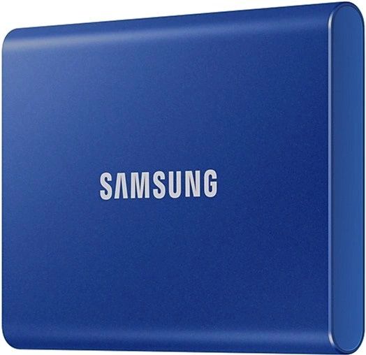 Накопичувач зовнішній SSD 2.5" USB 1.0TB Samsung T7 Indigo Blue (MU-PC1T0H/WW) 454233 фото