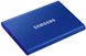 Накопичувач зовнішній SSD 2.5" USB 1.0TB Samsung T7 Indigo Blue (MU-PC1T0H/WW) 454233 фото 5