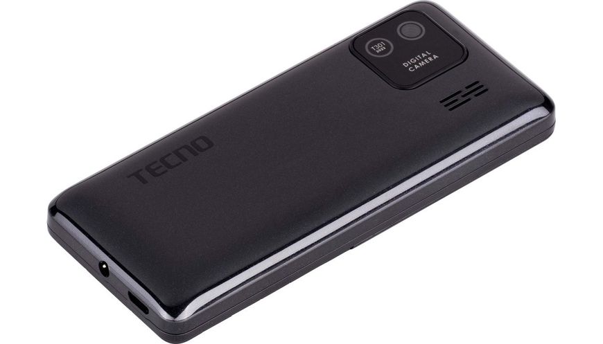 Мобiльний телефон Tecno T301 Dual Sim Phantom Black (4895180778674) 4895180778674 фото