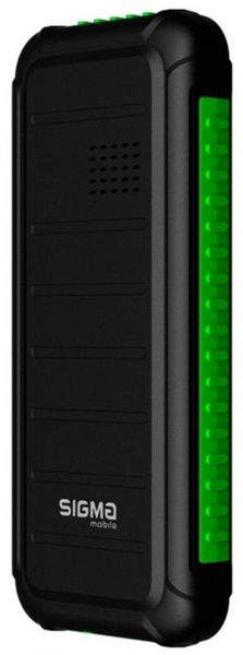 Мобiльний телефон Sigma mobile X-style 18 Track Dual Sim Black/Green X-style 18 Track Black/Green фото