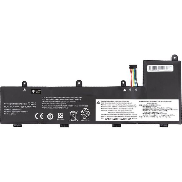 АКБ PowerPlant для ноутбука Lenovo Yoga 11e-20GC (00HW043) 11.4V 3635mAh (NB482061) 508673 фото