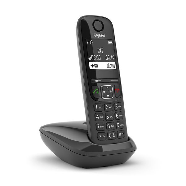 Радiотелефон DECT Gigaset AS690 Black (S30852-H2816-S301) S30852-H2816-S301 фото