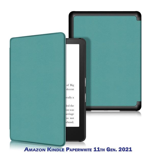 Чохол-книжка BeCover Smart для Amazon Kindle Paperwhite 11th Gen. 2021 Dark Green (707204) 707204 фото