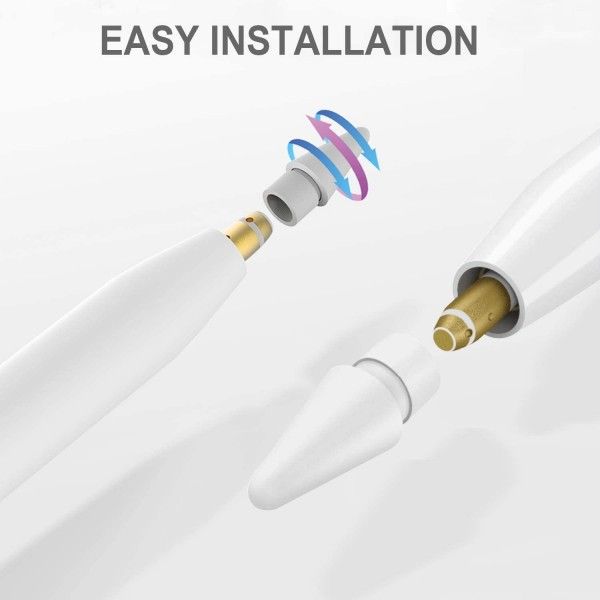 Накінечник Goojodoq для стілуса Apple Pencil (1-2 покоління) 12 Gen White (10050018042008301W) 10050018042008301W фото