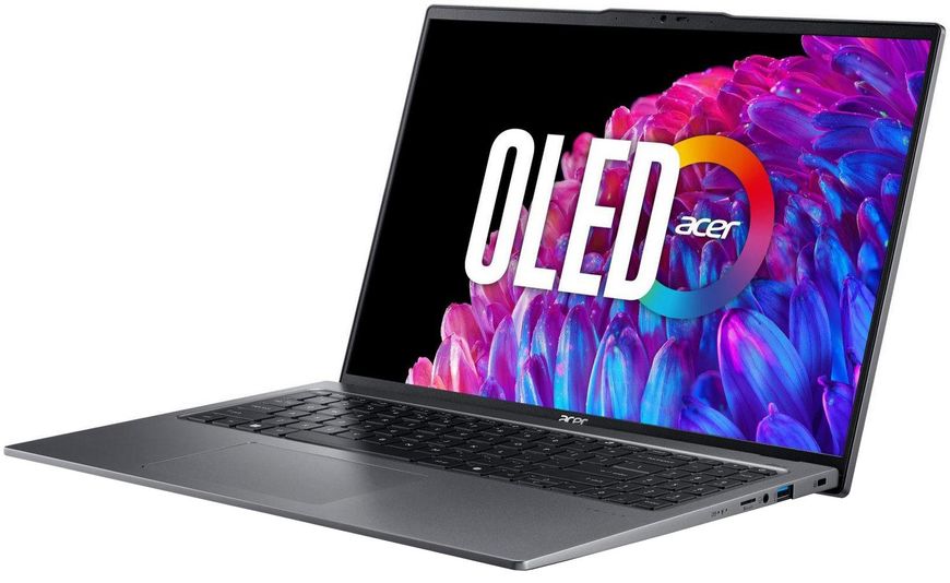 Ноутбук Acer Swift Go 16 SFG16-72-59UA (NX.KY9EU.001) Steel Gray NX.KY9EU.001 фото