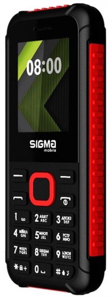 Мобiльний телефон Sigma mobile X-style 18 Track Dual Sim Black/Red X-style 18 Track Black/Red фото