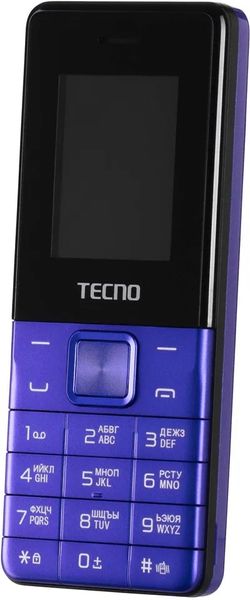 Мобiльний телефон Tecno T301 Dual Sim Blue (4895180778698) 4895180778698 фото