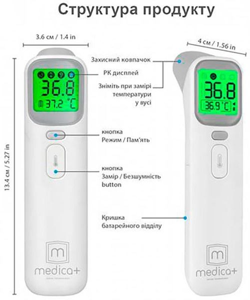 Термометр Medica+ Termo Сontrol 7.0 (MD-102964) 470796 фото