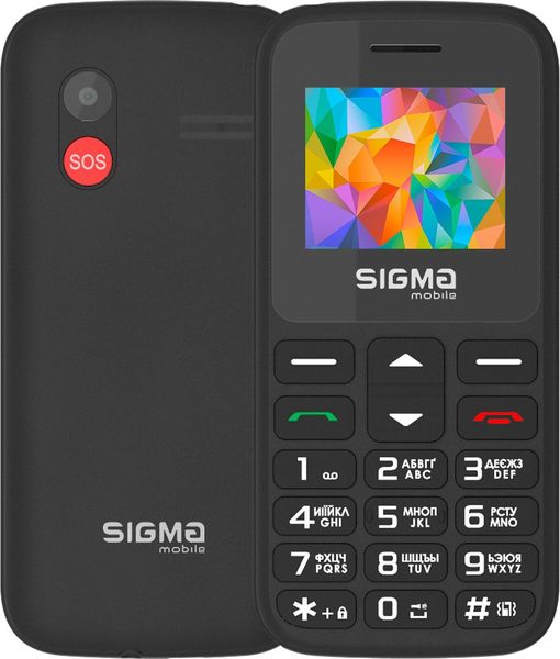 Мобільний телефон Sigma mobile Comfort 50 Hit 2020 Dual Sim Black (4827798120910) 4827798120910 фото