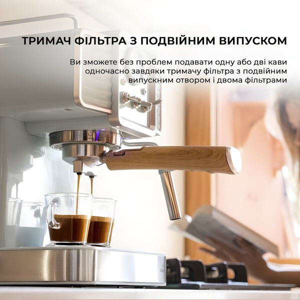 Кавоварка ріжкова Cecotec Cumbia Power Espresso 20 Tradizionale CCTC-01575 CCTC-01575 фото