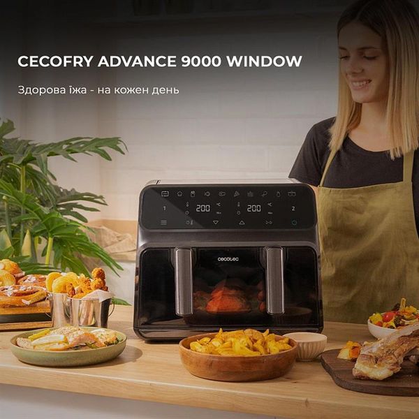 Мультипіч Cecotec Cecofry Advance 9000 Window (CCTC-04986) CCTC-04986 фото