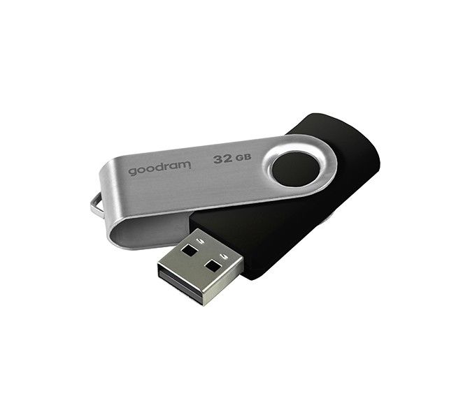 Флеш-накопичувач USB2.0 32GB Goodram UTS2 (Twister) Black (UTS2-0320K0R11) UTS2-0320K0R11 фото