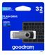 Флеш-накопичувач USB2.0 32GB Goodram UTS2 (Twister) Black (UTS2-0320K0R11) UTS2-0320K0R11 фото 4