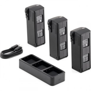 3 акумулятори та зарядний пристрій DJI Mavic 3 Enterprise Series Battery Kit (CP.EN.00000421.01) GR-763763 фото