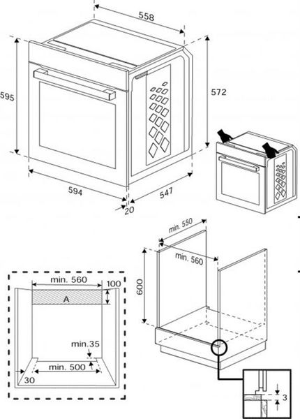 Духова шафа Beko BBIMM13400XCSW BBIMM13400XCSW фото