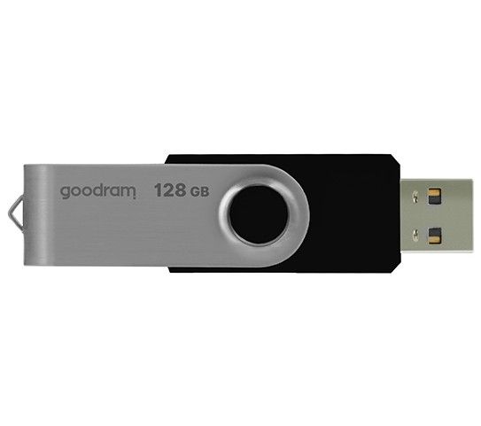 Флеш-накопичувач USB2.0 128GB Goodram UTS2 (Twister) Black (UTS2-1280K0R11) UTS2-1280K0R11 фото