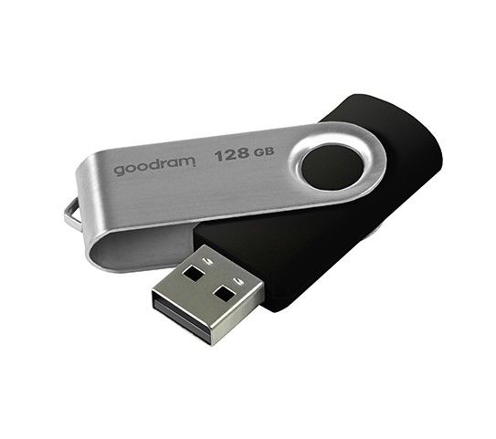 Флеш-накопичувач USB2.0 128GB Goodram UTS2 (Twister) Black (UTS2-1280K0R11) UTS2-1280K0R11 фото