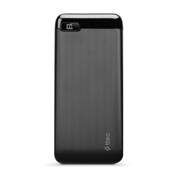 Універсальна мобільна батарея Ttec 20000mAh PowerSlim Black (2BB184S) 373370 фото