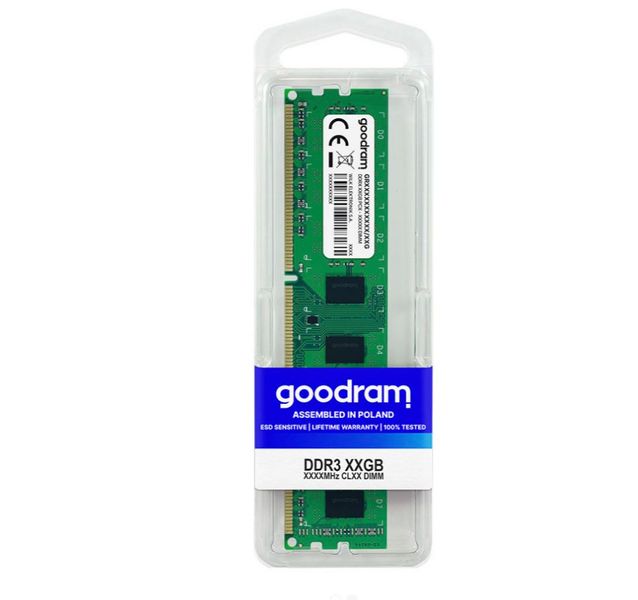 Модуль пам`ятi DDR3 8GB/1333 Goodram (GR1333D364L9/8G) GR1333D364L9/8G фото