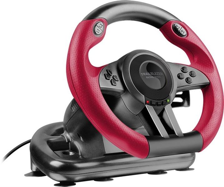 Кермо Speed Link Trailblazer Racing Wheel (SL-450500-BK) Black/Red USB SL-450500-BK фото