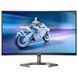 Монiтор Philips 31.5" 32M1C5200W/00 VA Black Curved
