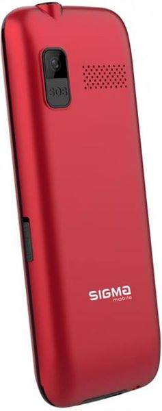 Мобільний телефон Sigma mobile Comfort 50 Grace Dual Sim Red Comfort 50 Grace Red фото