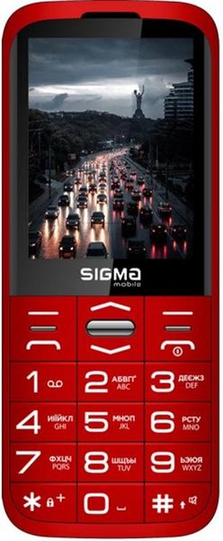 Мобільний телефон Sigma mobile Comfort 50 Grace Dual Sim Red Comfort 50 Grace Red фото