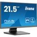 IIYAMA 21.5" 16:9 IPS сенсорний РК монітор, 1920х1080, проекційно-ємністна технологія, 1xHDMI/1xDP/2xUSB 3. (T2252MSC-B2AG)