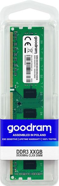 Модуль пам`ятi DDR3L 8GB/1600 1,35V Goodram (GR1600D3V64L11/8G) GR1600D3V64L11/8G фото