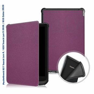 Чохол-книжка BeCover Smart Case для PocketBook 606/616/617/627/628/632 Touch HD 3/632 Plus/632 Aqua/633 Purple (707154) 707154 фото