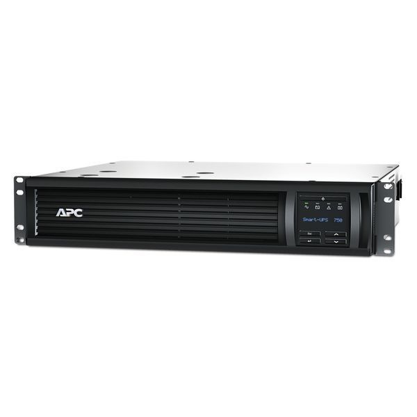 Джерело безперебійного живлення APC Smart-UPS 750VA/500W, RM 2U, LCD, USB, SmartConnect (SMT750RMI2UC)