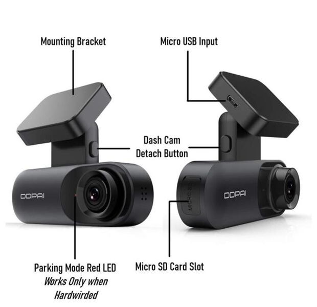 Відеореєстратор DDPai N3 GPS Dash Cam N3 GPS Dash Cam фото