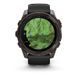Смарт-годинник Garmin Fenix 8 51mm AMOLED Sapphire Carbon Gray DLC Titanium with Black Silicone (010-02905-63)