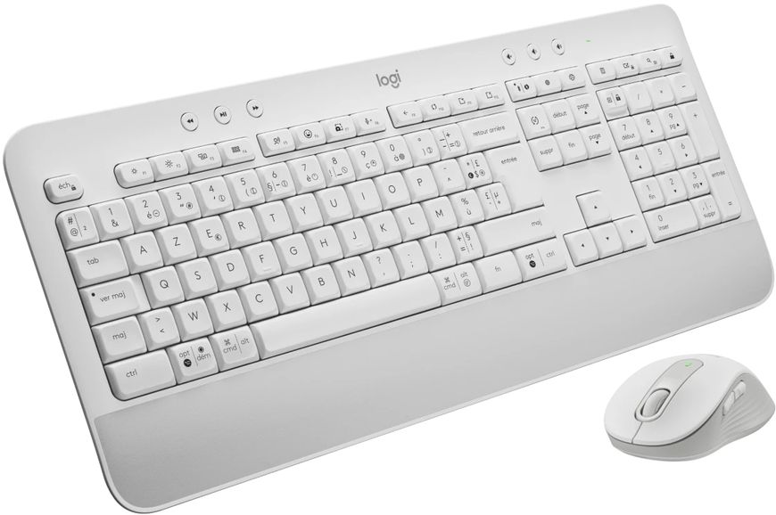 Комплект (клавіатура, мишка) бездротовий Logitech MK650 Combo for Business White (920-011032) 920-011032 фото