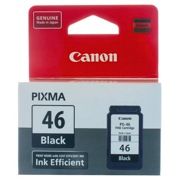 Картридж CANON (PG-46) Pixma E404/E464 Black (9059B001) 9059B001 фото