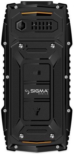 Мобільний телефон Sigma mobile X-treme AZ68 Dual Sim Black/Orange 397322 фото