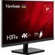 VIEWSONIC 27" 16:9 SuperClear VA РК монітор, 3840 x 2160, 60 Гц, 4 мс ,HDMI 2.0 (with HDCP 2.2): 2, DisplayPor (VA3208-4K-HD)