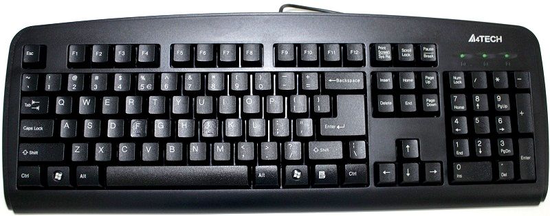 Клавіатура A4Tech KB-720 Black 115265 фото