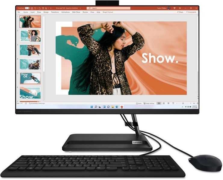 Моноблок Lenovo IdeaCentre AIO 3 27IAP7 (F0GJ00T6UO) Black F0GJ00T6UO фото