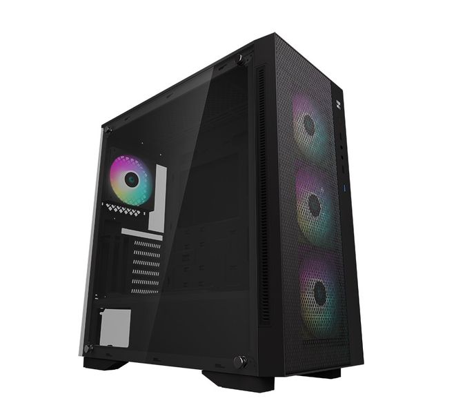 Корпус DeepCool Matrexx 55 Mesh ADD-RGB 4F Black (DP-ATX-MATREXX55-MESH-AR-4F) без БЖ DP-ATX-MATREXX55-MESH-AR-4F фото